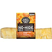 Earth Animal No-Hide Seasonal Rolls Pumpkin Spice Recipe Medium Natural Rawhide Alternative Dog Chew