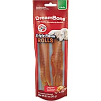 DreamBone Triple Flavor Rolls Rawhide-Free Chews for Dogs