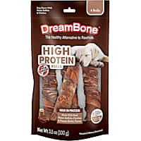 DreamBone High Protein Rolls Rawhide-Free Chews for Dogs