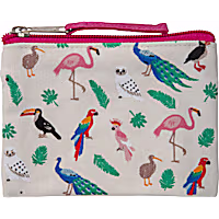 Nature Planet Birds Coin Purse