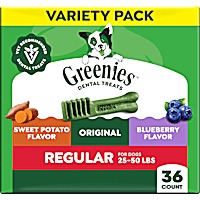 Greenies Adult Dental Natural Dog Treats Regular Size