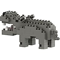 Toysmith Brixies Hippo Brick Building Toy