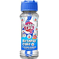 Toysmith BubbleLick Flavored Birthday Cake Candy Bubbles