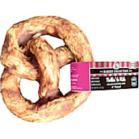 Fieldcrest Farms Nothin' to Hide 4" Pretzel Beef Flavored Dog Chew