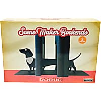 Dachsund 3-Piece Scene Maker Bookend