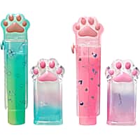 Paw Print Eraser & Pencil Sharpener