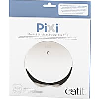 Catit Pixi Fountain Stainless Steel Top Replacement Parts Clean Automatic Water Supply for Cat