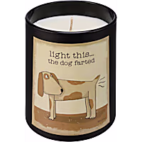 Primitives By Kathy Dog Farted Candle