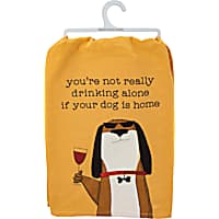 Primitives by Kathy Dog Is Home Kitchen Towel