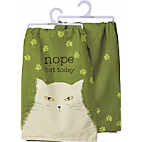 Primitives by Kathy Nope Not Today Kitchen Towel