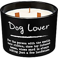 Primitives By Kathy Dog Lover Poetry Candle