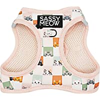 Sassy Meow Smitten Kittens Cat Step-In Harness