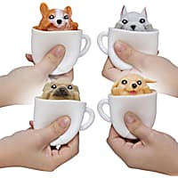 Schylling Pup in a Cup Squeeze Toy