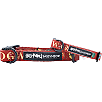 Sassy Meow Harry Potter Red Cat Collar