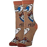 Oooh yeah! Women's Meowdy Funny Crew Socks