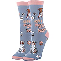 Oooh yeah! Women's Dog Mom Funny Crew Socks