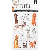 Tattly Dog Park Tattoo Sheet