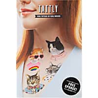 Tattly Cat Club Tattoo Set
