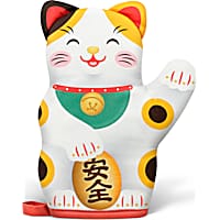Fred Feline Lucky Oven Mitt