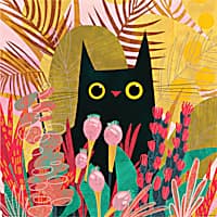 Fred Black Cat Pet-Themed Puzzle