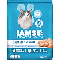 Iams Proactive Health Chicken Flavor Healthy Weight Adult Dry Cat Food