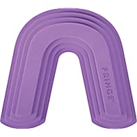 PetShop by Fringe Studio Purple Color Me Happy Rubber Dog Toy