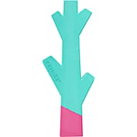 PetShop by Fringe Studio Turquoise/Hot Pink Stick With Me Rubber Dog Toy