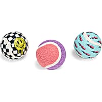 YOULY Pop Art Tennis Balls Dog Toy