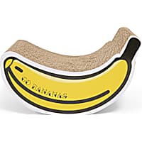 YOULY Pop Art Banana Scratcher Cat Toy