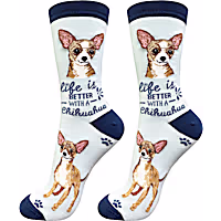 E&S Pets Beige Chihuahua Socks