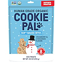 Cookie Pal Organic & Human Grade Cranberry & Cinnamon Soft Bake Dog Treats