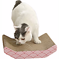 Max & Marlow Curved Corrugate Cat Scratch