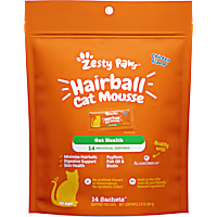Zesty Paws Mousse Hairball, Chicken for Cats