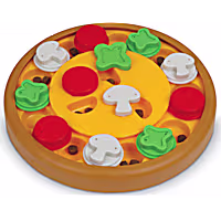 Brightkins Pizza Party Treat Puzzle Toy for Dogs
