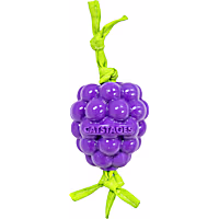 Catstages Purple Bouncing Grape Teether Cat Toy, Soft and Textured, Catnip Oil Coating Cat Chew Toy