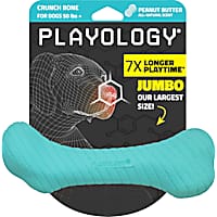 Playology Peanut Butter Scented Crunchy Femur Bone Jumbo Dog Toy