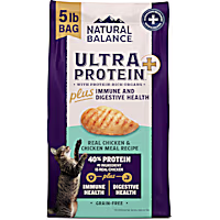 Natural Balance Ultra Protein Immune and Digestive Health Real Chicken & Chicken Meal Plus Dry Cat Food