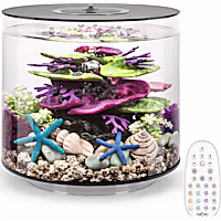 biOrb Black TUBE 15 Aquarium with MCR Light