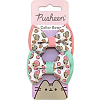 Pusheen Pink and Blue Cake Cat Bows