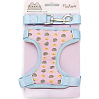 Pusheen Pink and blue Loaf Cat Harness & Leash