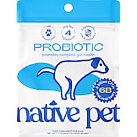 Native Pet Probiotic Powder Vet-Formulated Supplement for Digestive and Gut Health Support for Dogs