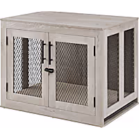 UniPaws 30" Furniture Style Dog Crate with Removable Tray