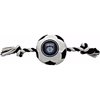 Pets First MLS San Diego FC Soccer Ball Rope Toy for Dogs