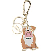PetShop by Fringe Studio Bulldog Keychain