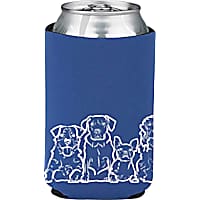 Zanden Dog Pack Navy Koozie