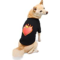 Reddy Flaming Heart Pet T-Shirt