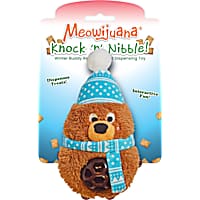 Meowijuana Knock 'N' Nibble Winter Buddy Cat Toy