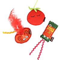 P.L.A.Y PET LIFESTYLE Feline Frenzy Toma-toe Beans Cat Toy