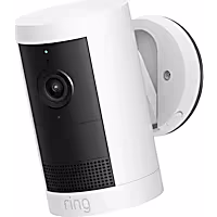 Ring White Outdoor Cam Plus Battery for Dogs