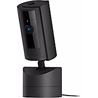 Ring Black Pan-Tilt Plug-in Security Camera for Dogs